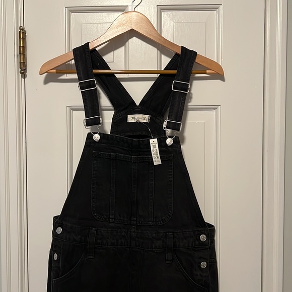 NWT Madewell Straight-leg Overalls in Lunar Wash - Picture 5 of 6